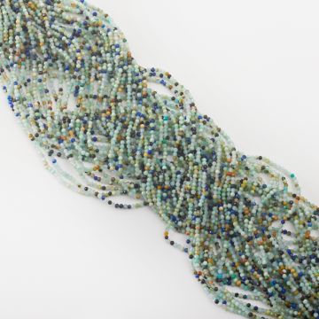 Mix kamieni kulka fasetowana 2mm