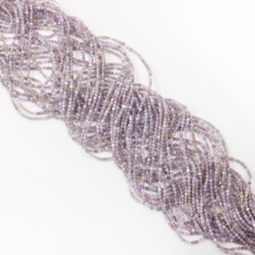 Ametyst kulka fasetowana 2mm