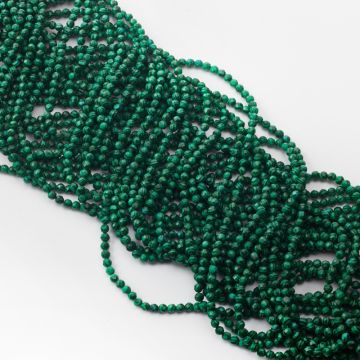 Malachit syntetyczny kulka gładka 3mm