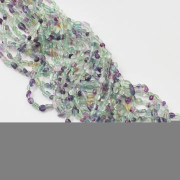 Fluoryt bryłki nieregularne 3x6mm