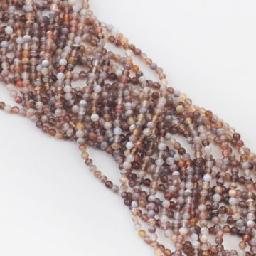 Agat botswana kulka gładka 4,5mm