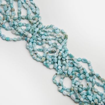 Larimar bryłka nieregularna 5-12mm