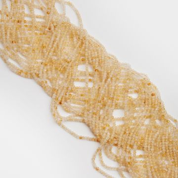 Cytryn oponka fasetowana 2x3mm