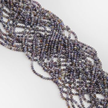 Iolit oponka fasetowana 3x4mm