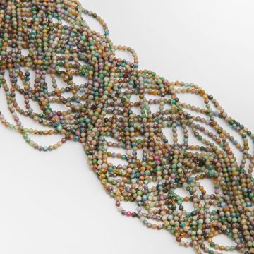 Mix szafir kulka fasetowana 3mm