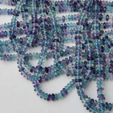 Fluoryt dysk fasetowany 2x4mm