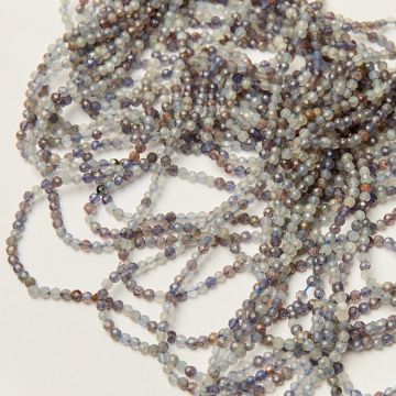 Iolit kulka fasetowana 3mm