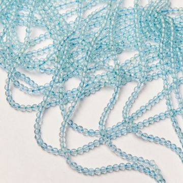 Topaz niebieski kulka gładka 3mm