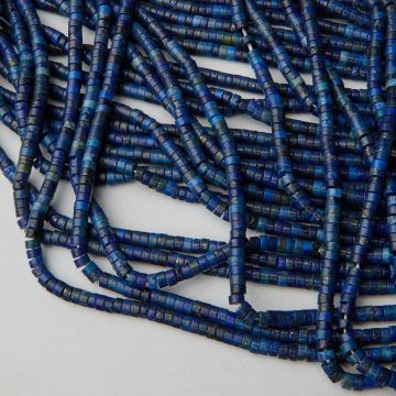 Lapis lazuli krążek gładki 4x2mm