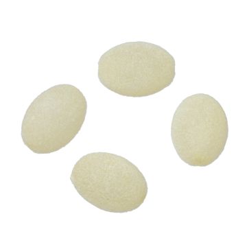 Oliwki welurowe lodowe 20mm