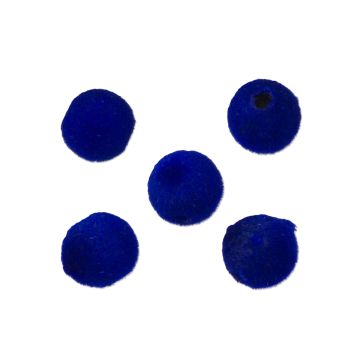 Kulki welurowe 12mm granatowe