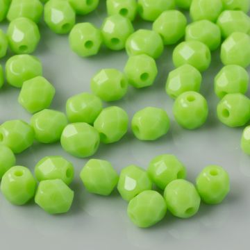 Fire Polish Opaque - Olivine (53300) 4mm