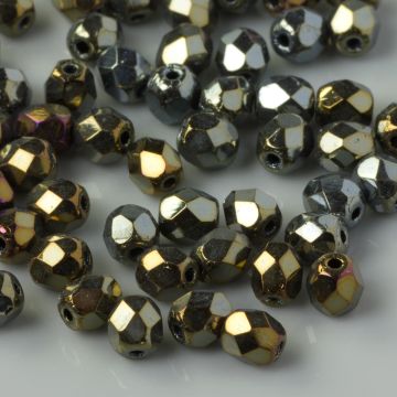 Fire Polish Iris Brown (21415JT) 4mm