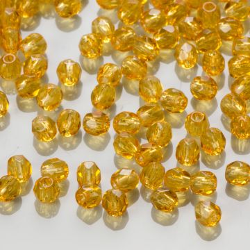 Fire Polish Topaz (10060) 3mm