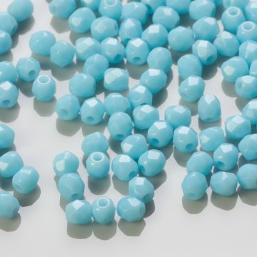 Fire Polish Sky Blue Coral (63020) 3mm