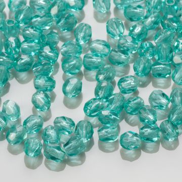 Fire Polish Teal (60210) 3mm