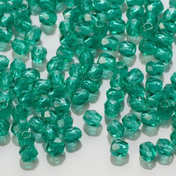 Fire Polish Emerald (50720) 3mm