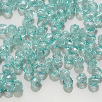 Fire Polish Light Teal (60110) 3mm