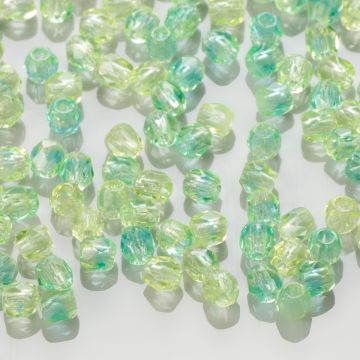 Fire Polish Green/Blue (67801) 3mm