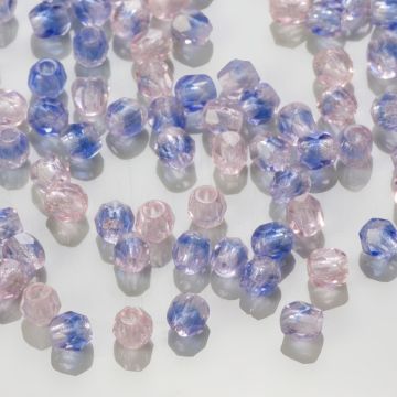 Fire Polish Lt. Pink/Blue (37701) 3mm