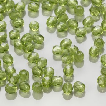 Fire Polish Dark Olivine (50240) 3mm