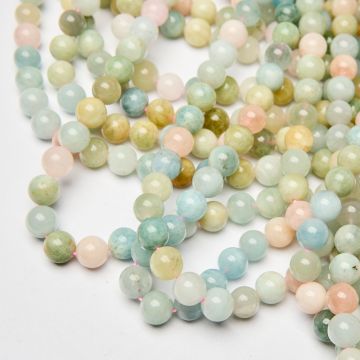 Morganit kulka gładka 10,5mm