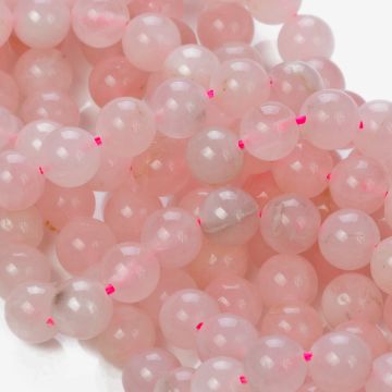 Kryształ górski kulka różowa 8,5mm