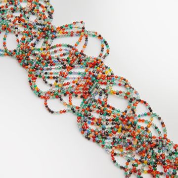 Agat kulka fasetowana 2,5mm