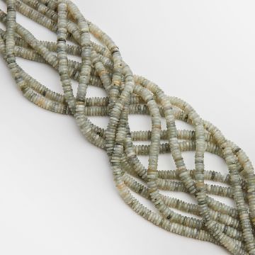 Labradoryt krążek gładki 6x2mm