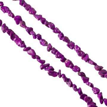 Howlit fioletowy bryłka 14mm