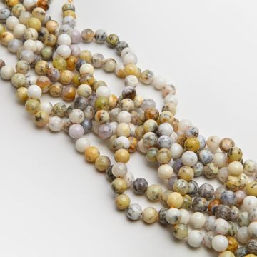 Agat dendrytowy kulka gładka 10mm