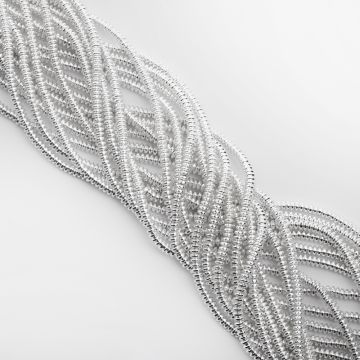 Hematyt platerowany dysk light silver 2x4,5mm