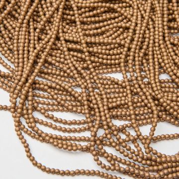 Hematyt kulka gładka mat bronze 3mm