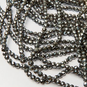 Hematyt kostka fasetowana sharp cut natural 7,5mm