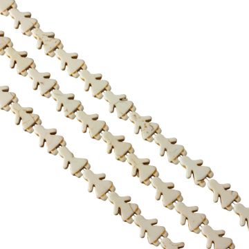 Howlit dziewczynka biała 15x22mm