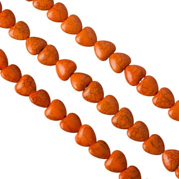 Howlit serce pomarańczowe 16mm