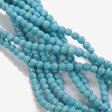 Howlit kulka fasetowana niebieska 6mm