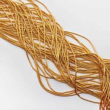 Hematyt krążek płaski light gold 1,5x1mm