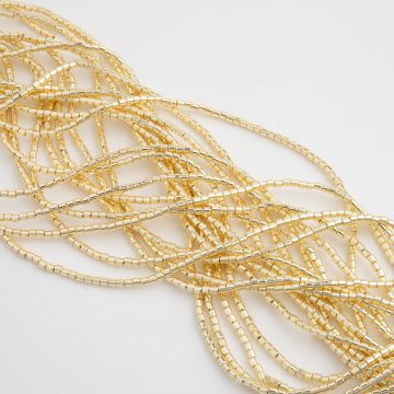 Hematyt walec light gold 2x2mm