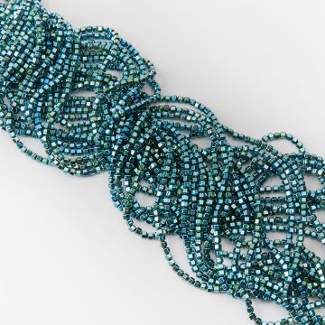 Hematyt przekładka baryłka emerald 3mm - na sznury