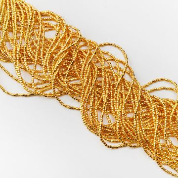 Hematyt walec kanciasty light gold 2mm