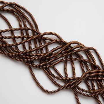 Hematyt dysk bronze 4x1,5mm