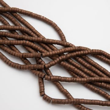 Hematyt krążek bronze mat 6x3mm