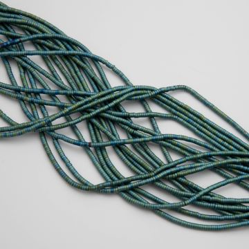 Hematyt krążek emerald mat 2,5x1mm