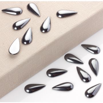 Hematyt kaboszon łezka 30x14mm