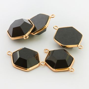 Onyks oktagon w okuciu łącznik 34mm