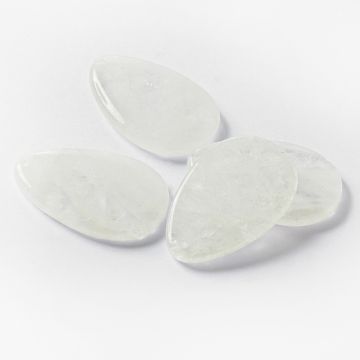 Kryształ górski zawieszka łezka 55x36mm