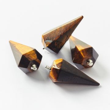 Tygrysie oko wahadełko zawieszka 36mm