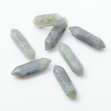 Labradoryt zawieszka grot  30mm