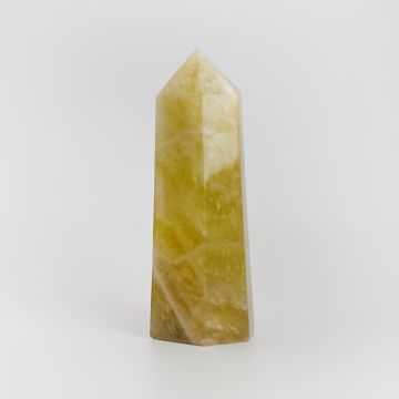 Słupek z żółtego kryształu górskiego 22,5cm